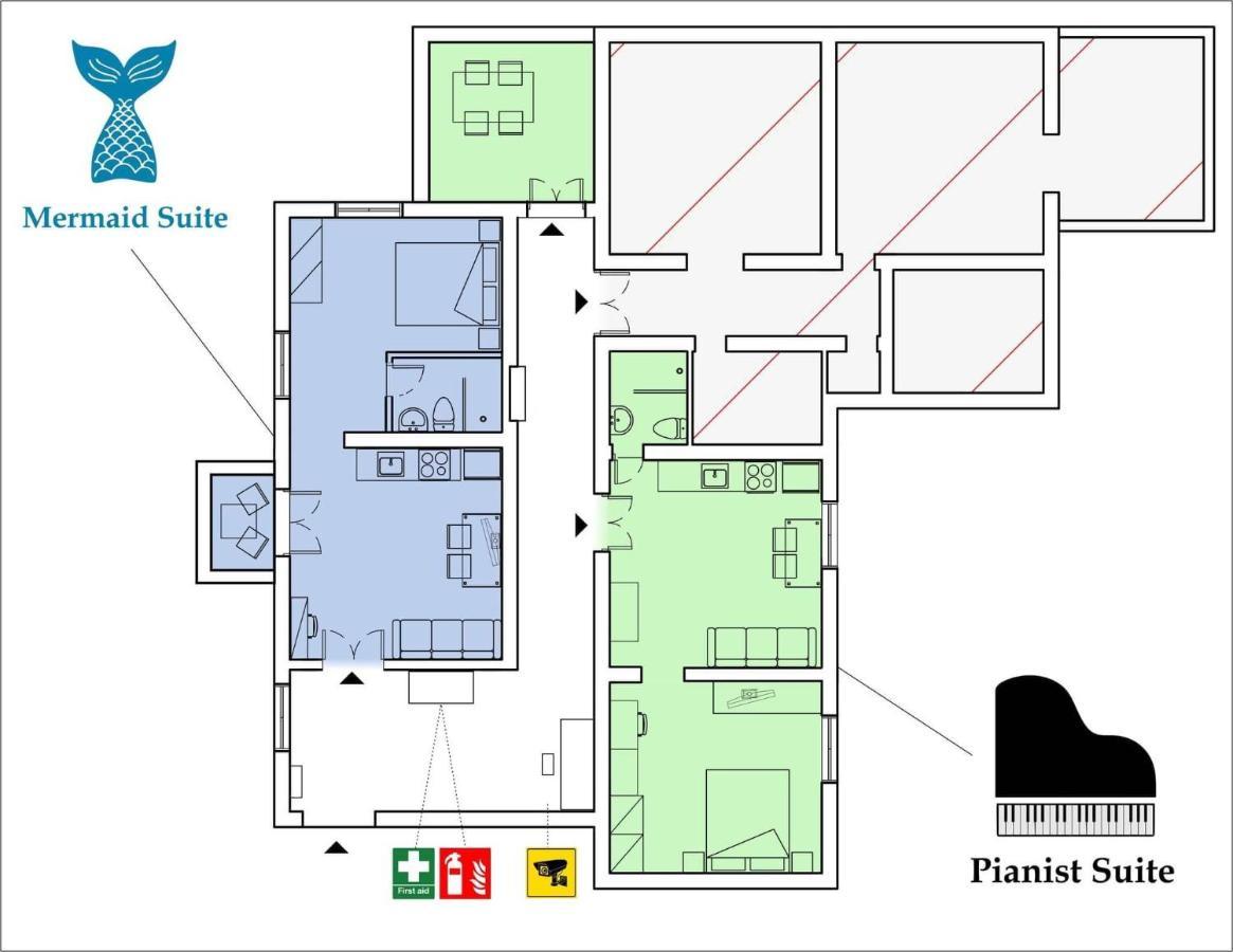 Niochori Heritage: The Mermaid Suite Rhodes City Eksteriør billede